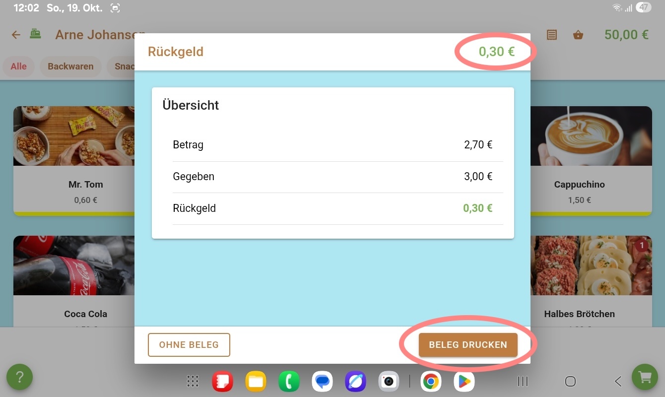 Kiosk Rückgabe mit Bon Kiosk Rückgabe mit Bon